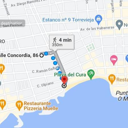 Calle Concordia 86, Two Bedroom Apartment, Up To 6 Guests, Near Del Cura Beach,Supermarket Mercadona And Central Bus Station Torrevieja Eksteriør bilde