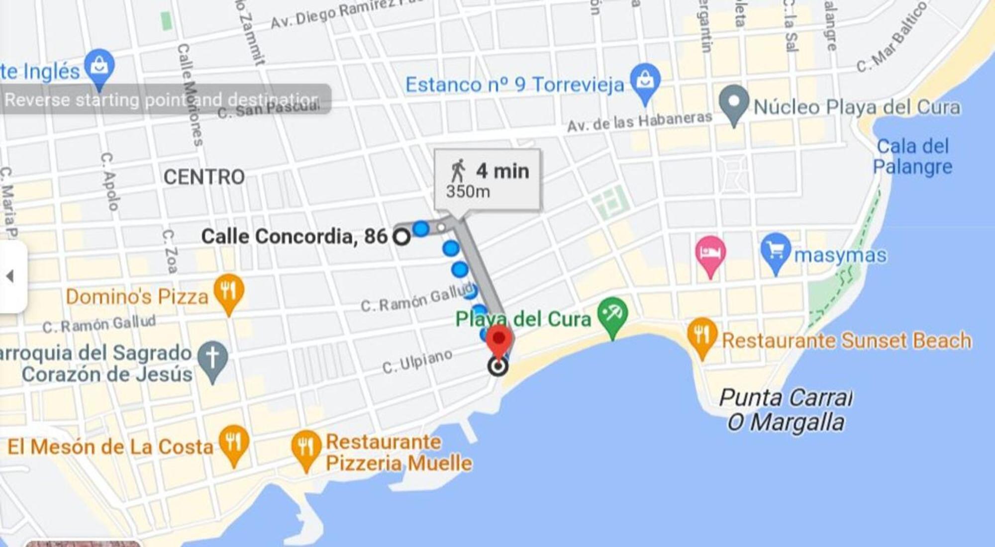 Calle Concordia 86, Two Bedroom Apartment, Up To 6 Guests, Near Del Cura Beach,Supermarket Mercadona And Central Bus Station Torrevieja Eksteriør bilde